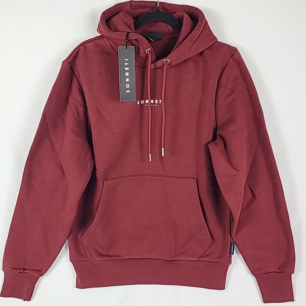 NWT Sonneti London Women's Maroon Hoodie Sz XS